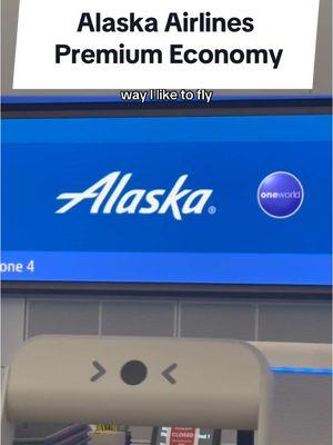 Alaska Airlines: Premium Economy Review^^ #alaskaairlines #alaskaair #premiumeconomy #luxurytravel @Alaska Airlines 