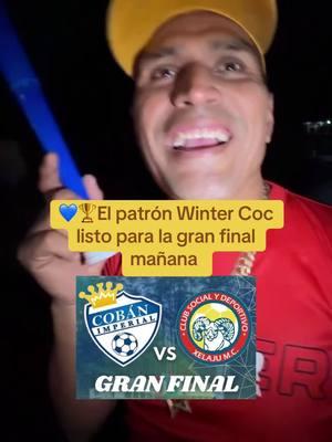 El patrón winter coc listo para gran la final - Cobán imperial vs xelaju m.c #wintercocba #cobanimperial #xelajumc #futbo #qanagladys #benitogt #guatemala 