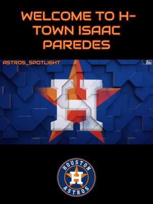 ISAAC PAREDES TALKS ABOUT TRADE TO HOUSTON! #houston #astros #astrosbaseball #htown #spacecity #MLB #baseball #isaacparedes @Houston Astros 