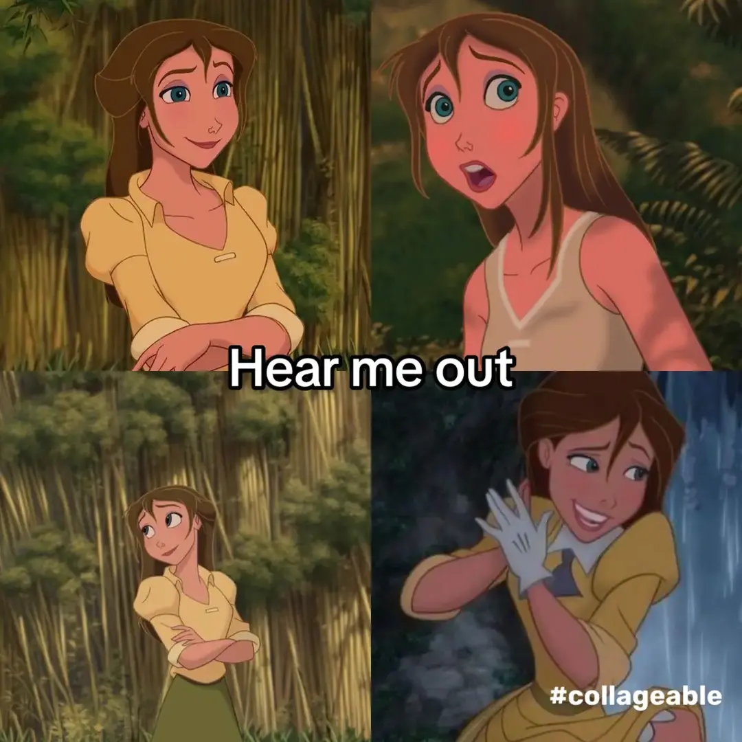 #hearmeout #tarzan #jane #auntcass #kimimposible #stella #bonnie #snowwhite #astrid #brunette #shevenom #ahsoka 