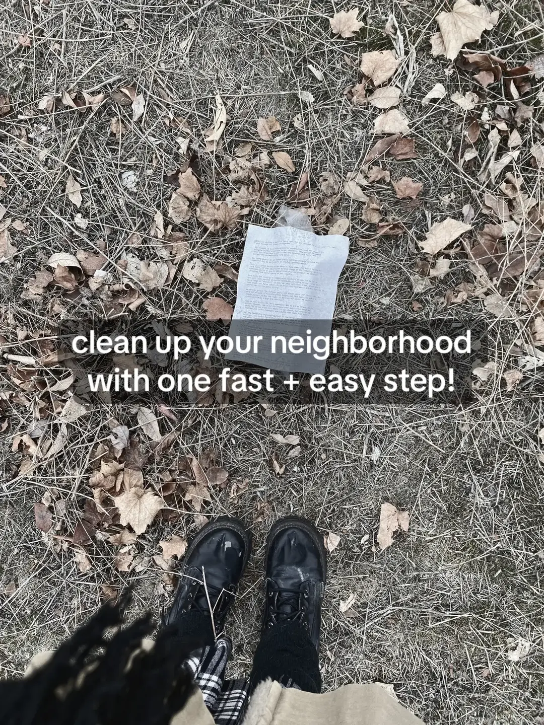 backward propaganda posted in MY neighborhood? nuh uh 🙂‍↔️ #CleanTok #detox #natureishealing #healthandwellness 