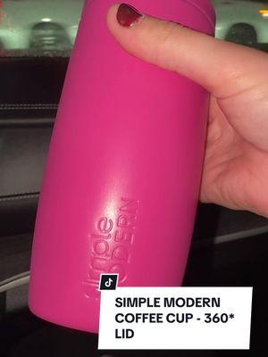 Absolutely obsessed! 360 degree lid! 100% LEAK Free! I am loving it!! #simplemodern #coffeecup #smtumbler #sm #coffee #cafe #leakfree #noleaks #360degreelid #christmasgift #variety #lovemycoffee #giftsforher #warmcoffee #simplemoderncup #simplemodern16oz #goftideas #giftsforeveryone #navidad 