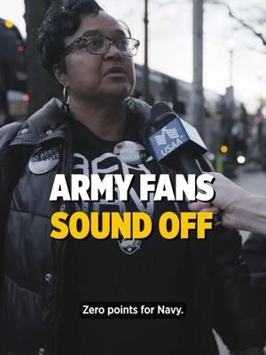 These Army fans have a message for Navy. #ArmyNavy #GoArmy