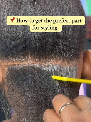 Perfection ! 🤩 🙌🏾 #ocdproblems #neatparts #orlandohairstylist #BlackTikTok #hairstylistsoftiktok 