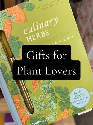 Gift ideas for your favorite plant lova #planttalktiktok #giftguide #giftideas 