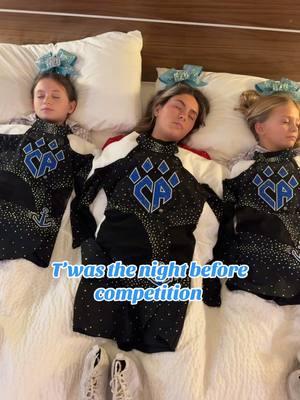 T’was the night before competition 💙💦🌊🫧 Let’s Go H✌🏼0 #h20 #cheer #cheerleading #cheerleader #allstarcheer #cheerleaders #level1 #cheerlife #cheersport #cheerdance #cheerstunts #cheermom #cheerleadersofinstagram #allstarcheerleading #level2 #cheercompetition #cheerextreme #cheercoach #cheerfamily #rebelathleticgirls #rebel #cheerlyfe #cheerbow #theworkisworthit #cheersquad #competitivecheer #cheercomp #cheermom #cheerathletics #cheerathleticspensacola #cheermomlife #cheerathleticsemeraldcoast #caec @Stephanie Gill @Becca Loo @CA_EmeraldCoast 