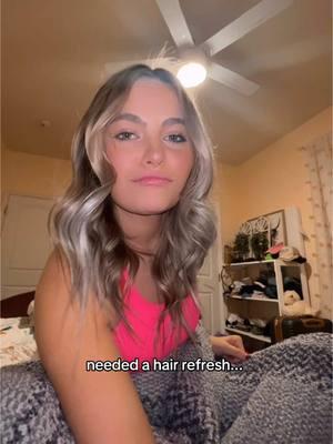 new hairrrr 🤪 #hair #hairstyle #hairtok #fypシ #trend #viral #relatable #hitshard 