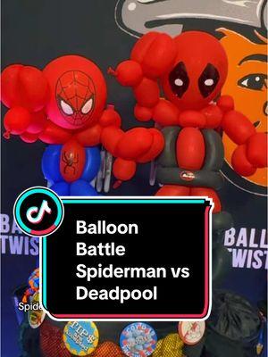 Spiderman or Deadpool? Who’s going to win? Tap the poll to vote!  #balloonbattle #balloonvs #spiderman #deadpool #balloontwistershawaii #balloontwistersoftiktok #balloontwisting #balloonart #balloonartist #balloonman #balloonguy #balloonsculpture #balloons #balloonanimals #balloonarthawaii #partyideas #hawaiientertainment 