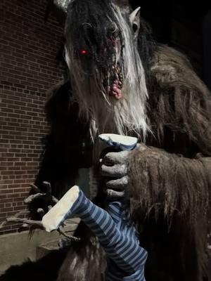 Krampus visited lemp haunted house tonight tomorrow krampus visits the darkness #krampus #hauntedhouse #animation #stl #stlouis 