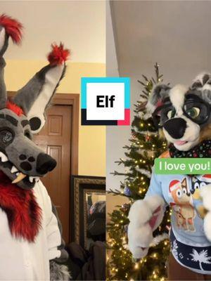 #duet with @Stella I love the movie Elf #furry #fursona #furryfandom #furrycommunity #fursuiter #fursuitpartial #fursuiting #fursuit #fursuitpaws #fursuithandpaws #furries #furryfyp #fursuithead #furrykigu #furrykigurumi 