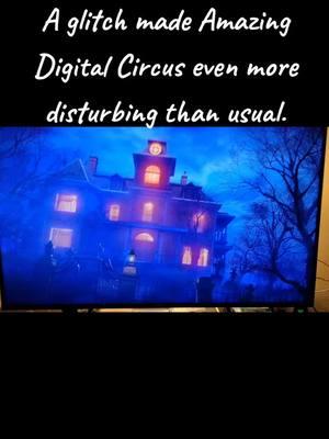 I swear to Tik Tok Jesus that this audio is unedited. There was a weird glitch that fixed itself when we crashed and restarted the episode. But then TT crashed the 1st time I tried to upload this. Should we stop watching??? 🤔🎃 #amazingdigitalcircus #creepy #spooky #cursed #glitch #netflix  #slowaudio #frightening #scary #haunted 