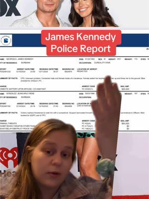 Is Bravo done with James Kennedy yet? Full police log from his arrest Tuesday night 👀 #jameskennedy #vanderpumprules #lisavanderpump #lvp #vpr #pumprules #bravotv #andycohen #realitytv #dvawareness #djjameskennedy #livlasvegas #allylewber #kristendoute #rachelleviss #greenscreen 