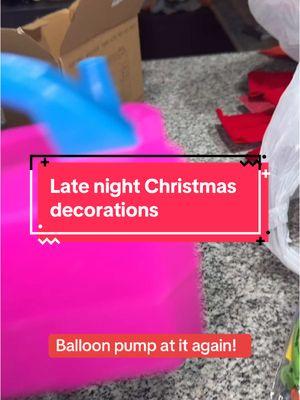 #DIY #christmasdecorating #balloonpump #balloon 