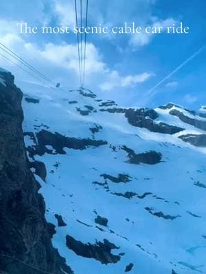 The scenery throughout this cable car at mount titlis is unmatched #creatorsearchinsights #scenic #scenery #scenicroute #cablecar 