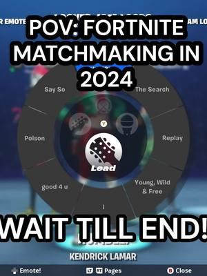 POV FORTNITE MATCHMAKING IN 2024 #fortnite #gogoated #zonewars #fyp #fortnitefunny #simpleedit #lilwikipedia #lilwikipediafn #lilwikipediamaps #fortnitecreative @charlesbruckeriv @dirtydan_10_