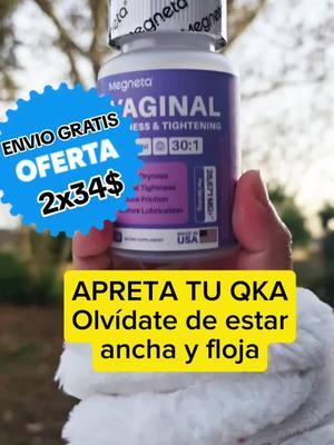 Esta es la oportunidad que vuelvas a ser virgen por segunda vez y ya no estarás más ancha,aprieta y Soca mas a ese tigre con Megneta! #recomendations #TikTokShop #megneta #manjakani #paratii #probioticos #probiotics #ancha #malolor  #siendofelizcadadia❤ 