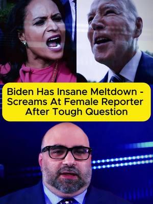 Biden Has Insane Meltdown - Screams At Female Reporter After Tough Question#hunterbiden #breakingnews #trumpnews #trendvideo #biden #usatoday #america #news #kamalaharris #donaldtrump #jillbiden #fyp