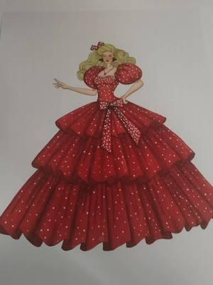 #lilacfox #coloringpages #coloring #coloringpage #holidaybarbie #barbiedoll #barbieinspired #barbietiktok #dress #gown #ruffle #ruffles #ruffleskirt 