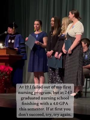 The hardest thing I have ever done. 🩺 #absnprogram #absn #nursing #nursingschool #nursingpinningceremony #nurse #colbysawyercollege #nursetok #nursingstudent 