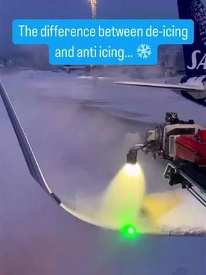 The difference between de-icing and anti-icing Pilots are required to ensure that the wings and all control surfaces are clear of any form of frozen contamination. Even small amounts of ice on the wing can significantly reduce its lift capability as well as the stalling angle of attack. De-icing fluid is used when the aircraft is contaminated with snow or ice which needs to be removed, but no further freezing precipitation is expected before departure. This can be accompanied by spraying heated fluid onto the aircraft to remove the contamination. If protection from further frozen contamination buildup is required, such as when it's snowing, we then spray a second fluid over the clean wing, which adheres to the wing and prevents the buildup for a period of time. This time of protection is called the 'holdover time' Pilots calculate the holdover time for the fluid used by using tables and entering the fluid type, concentration, type of precipitation and temperature. As a general rule, the higher the number of the fluid used, the longer the holdover time. Eg Type 2 fluid offers a shorter holdover time than Type 4. The fluids can also be diluted to offer varying levels of protection. Eg 75/25 This means that the mixture being used consists of 75% de-icing fluid and 25% water. The longest holdover time is achieved by using 100% fluid but this can be less environmentally friendly and very expensive. So if we can achieve the desired holdover time with a lower dilution, we can enhance the efficiency of the operation. #airlinepilotperformance #airlinepilot #fl360aero#india #philippines #pakistani #usa #dubai  #fyp#aviationphotography #pilot #aviation#airbuslovers #airbus 4000 #a321 #flightsimulator #aviation #aviationphotography #aviationdaily #aviation4u #aviationphoto #ivao #aviation #aviationdaily #aviationlovers #aviationgeek #aviation4u #aviationworld #aviationpics #aviationspotter #aviationlife #aviationforever #aviationeverywhere #aviationenthusiast #instaaviation #instagramaviation #aviationindustry #aviationismylife#aviationenthusiasts #cockpit #flightdeck #airbus #a #aviation #boeing #avgeek #aviationlovers #planespotting #aviationphotography #airplane #airbusa #aircraft #airport #aviationphotography #airplane #airbusa #aircraft #airport #airbuslovers #plane #aviationdaily #pilot #instagramaviation #airbusa #aircraft #airport #airbuslovers #plane #aviationdaily #pilot #instagramaviation #aviationgeek #instaaviation #lovers #planespotter #instaplane #b #flight #neo #u #pilotlife #travel #spotting #planespotter #aviation #Lifestyle #antonov #carga #viral #mechanic #pilotlife #airbuslovers #airbus #a321 #flightsimulator #aviation #aviationphotography #aviationdaily #aviation4u #aviationphoto #ivao #aviation #aviationdaily #aviationenthusiast #instaaviation #aviationlovers #aviationgeek #aviation4u #aviationworld #aviationpics #aviationspotter #aviationlife #aviationforever #aviationevervwhere CRAFTENGIN#instagramaviation #aviationindustry #aviationismylife aviationenthusiasts #cockpit #flightdeck #airline #worklife #travel yourself #airline #travel #worklife #travel vourself #airline #travel #inflight#worklife #flightfacts#aircraftengineer #aviation #airline #davinthelife #aviationlovers #games #inflight#aviationenthusiasts #cockpit#flightdeck #airline #fyp#airline#flightattendant #cabincrew#didyouknow #aerodynamics #aviation #airbus #pilot #lovers #planes #aviation #instagamer #aviationlover #gamer #aeros#Imagine#engineering #aviationdaily #aviationgeek #flight #instaplane #flying #b #travel #fly#airplanes #pilotlife #aviationphotography #videogames #boeing777 #gamers#emiratesairline #aviationlife #b777#aviationphoto #flightsimulator2020 #instagramaviation #instagramaviation #aviation_lovers#videogame #game #emirates#gamer #aviationlovers #aircraftmaintenancengineer #flightsimulator #aviationdaily #aviationgeek#CRAFT ENGINE #aviation4u#b777300er#aircraftmai ntenancengineer#aircraftmaintenanc e#aircraftengineer#aircrafttechnicia n#aircraftmechanic #bluecollar#memest