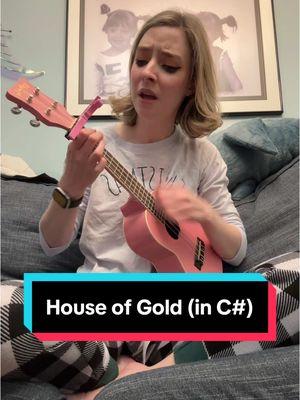 Replying to @Jenkinsnb another one🫡 (also i’m totally kidding around and will happily play this song in as many keys as y’all like lol) #houseofgold #twentyonepilots #tøp #musician #ukulele #singer 