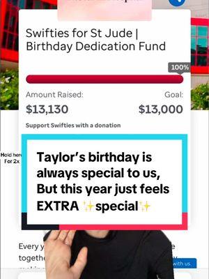 Birthday fundraiser for sick kids, Taylor just being Taylor, ive been a crying mess for 2 days. @Taylor Swift please never change, we are so ungodly proud of you! #greenscreen #taylorswift #taylorsversion #taylornation #birthday #dysonairwrap @Dyson USA sales about to go crazy! #charity #donation #swiftie #swifties #swifttok #swiftok #theerastour #erastourbook #surprise #gift #theerastourtaylorswift #eras #erastour #proud #happybirthday #getinspired #fyp #fypシ #foryoupage 