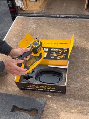 After playing around with this thing and testing its capabilities l've gotta say- it's awesome. @DEWALT at it again with an amazing product that will improve speed and performance on the jobsite. Before I got it I was wondering if I have space for it in my trailer, well I'm making space for it. #ad #dewalttough #DIY #carpentry #remodeling #construction #built #tile #glass #drywall #plywood