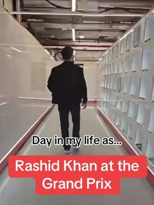 Day in the life: #HaasF1 race weekend edition 🏎️ 🏁🛞    #F1 #RashidKhan19 #DayInTheLife #MoneyGram