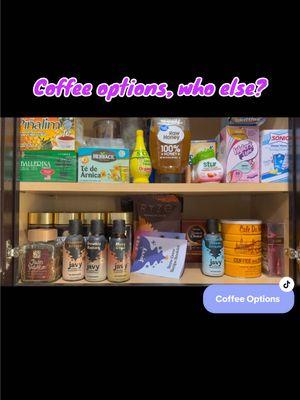 Coffee options #coffee #coffeetiktok #coffeetime #coffeeroutine #instantcoffee #butfirstcoffee #coffeeinthemorning #coffeeadict #fypシ 