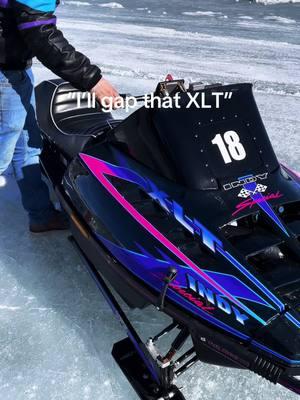 Gotta tease them a little bit🫠 #xlt #polaris #oldsleds #racesleds #racing #minnesota #dragracing #