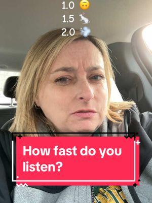 What speed is your audiobook on? How does your brain keep up if you’re at 2.0? ##indieauthor##audiobook##readersoftiktok##indieauthorsoftiktok##indiepublishing##reader##selfpublishedauthor##listening##listeningspeed##audiobooklover##audiobooklisteners