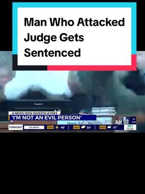 Judge Had No Mercy! CREDIT: @8NewsNow.com  #attackedjudge #judgeattacked #viralvideo #lasvegas #lasvegastiktok #nationalnews #viralnews 