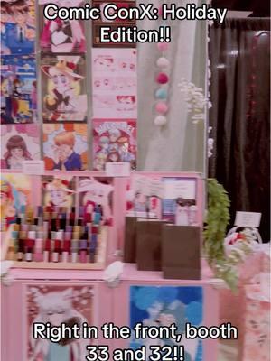 🌸we’re at PBCCX: Holiday Edition!! Booth 33&32! tiktok wont let do any more editing so this is the video we get 🙃🌸 . . . . . . . . #pbccx #permianbasincomicconx #holiday #midland #odessa #texas #anime #animeart #parfum #cologne #essentialoils #ouran #ohshc #fruitsbasket #furuba #fruba #hazbinhotel #helluvaboss #shoujo #bg3 #sdv #ottermelon