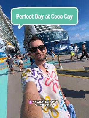 Visitando la isla privada de Royal Caribbean 😎🌊🛳️🏝️❤️. #perfectdayatcococay🏖😎🏖😎 #royalcaribbean #allureoftheseas #miami #bahamas #crucero #cruise #travel #viaje 