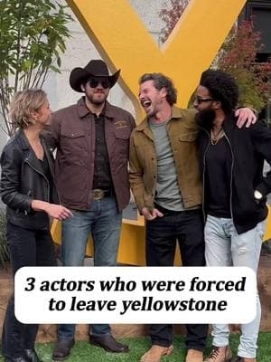 3 actors who were forced to leave yellowstone. #usa🇺🇸 #usa_tiktok #celebrity #fyp #foryour #kevincostner 