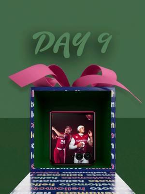 It's Day 9 of #12DaysofIcons, and University of Oklahoma icons Billy Bowman Jr. and @Jayda.coleman  are scoring major points this holiday. 🏈🥎 Enter to win a Hot Pink motorola razr+ 2024 & a signed letterman jacket! 🎁 To enter: ✨Follow @motorolaus ✨Fill out Google Form in Bio ✨Comment your favorite holiday tradition, memory or gift #razr #giveaway