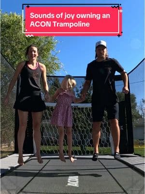 By far the best investment for our backyard is our ACON X trampoline.  Order before the 16th to get one in time for Christmas! #trampoline #familyfun #wholesome @aconofficial 