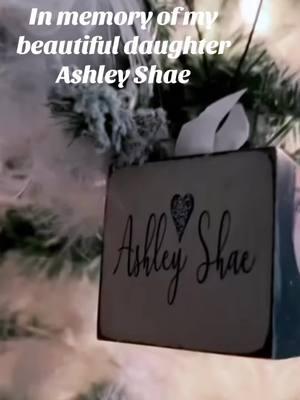 Christmas tree in memory of my daughter Ashley Shae. We get a new one every year that passes just waiting for the new one to get here so i can add it. Miss my babygirl more then anything.  #bereavedmother #ashleyshae #forever22 #greiving #childloss #greivingmother 