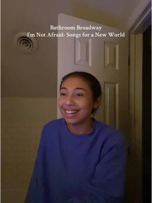 I performed this song in college, in a very difficult time in my life. I have a new appreciation for how strong i was and am through that time in my life. Its nice to revisit things that might be hard to think about and realize how far youve come. . . #fyp #foryou #foryoupage #actress #broadway #songsforanewworld #imnotafraid #actor #broadwaytour #selftape #nyc #nashville 