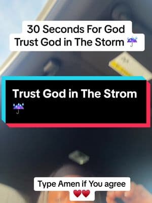 Trust God in the storm . He will guide you and direct you . God has a plan trust God 💯💯#christian #trustgod #trustgodsplan #christiantiktok 