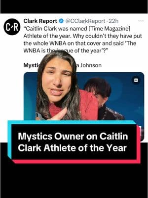 Caitlin Clark cannot win with these people 🤦🏻‍♀️ #caitlinclark #WNBA #athleteoftheyear #basketball #trending 