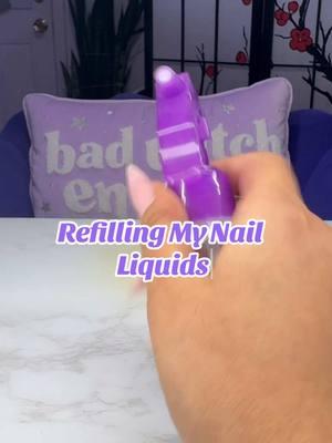 girl my bottles were running on E- empty🤦🏻‍♀️ #restockingasmr #refillasmr #refillday #nailrefill #asmrnailtech #restockwithmeasmr #refillwithme #refillwithme 