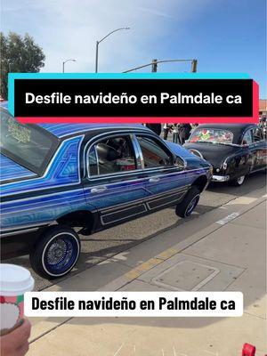 Desfile navideño en Palmdale ca #palmdaleca #california #salviricanvlogs #desfile #fyp 