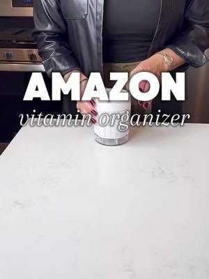 Turn 7 vitamin bottles into just one with this compact Vitamin Organizer 💊✈️🚗🚌🚊🚢🥼 This compact container stores a month’s worth of 7 different vitamins, supplements, or meds in one place! Simplifying your daily routine and helping you stay on track 🫶🏽🫶🏽🫶🏽 #neatlyembellished #professionalorganizer #homeorganizer #homeorganizing #organization #organizingideas #organizingtips #organizinghacks #organizedhome #organizedmom #organizedlife #amazon #amazonmusthaves #amazonfavorites #amazonfinds #amazonfaves #amazoninfluencer #amazoninfluencerprogram #amazonhome #vitamin #healthy #healthylifestyle #healthyliving #medicineorganization #medicinecabinet