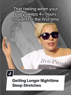 It’s like a reward 😭🙌 For the first month (about), you’re most likely going to see nighttime feedings every 2-3 hours. Once your baby hits 2-3 months, hopefully, you start to see at least one stretch of nighttime sleep lasting 4-6+ hours. (*You might still have 2-4 night feedings). Even though newborn sleep can be all over the place, there are still plenty of things you can do to help them (and you!) get great sleep. Did you know I have a FREE newborn sleep guide?? ✨Access FREE sleep materials at thepeacefulsleeper.com/tiktok/ #sleepingthroughthenight #infantsleep #babysleep #newmomtips #babysleepconsultant #sleeplearning #sleeptraining #thepeacefulsleeper 