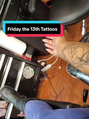 thanks Tim @Timothy Wharton #inkorswim #fridaythe13 #tattoo #fridaythe13tattoo #dontbesadgogetatattoo #auntie #adorkable #hotaunt #auntiesspoon #sass #eldermillenial #millennial #millennialauntie #aquatofana 