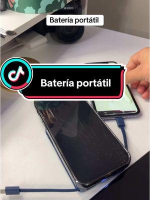 Bateria portatil ideal para cargar mas de un celular #telefono #telefonos #celular #celulares #iphone #android #bateriaportatil #bateria #portatil #carga #cargador #technology #tecnologia #TikTokShop #giftforchristmas #giftideas #holiday 