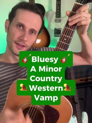 I always enjoy those A minor vamps. If you like what you see, feel free to click on my bio link and subscribe to my mailing list. You’ll receive a free digital book on blues licks and theory!🆓📘🎸 Subscribers will also stay updated on new developments while receiving  the occasional free tab/video! You can also check out my new “Basic Blues” course or join my guitar community in the link. 😃🎸🎸 #guitarlesson #countrywesternmusic #countryblues #countryguitar #fyp #guitartok