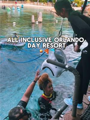 Escape to an all-inclusive paradise in Orlando at @Discovery Cove 🌴🐬 Starting at just $120 per person, now’s the perfect time to book your adventure. (Dolphin Swim and SeaVenture are available as exciting add-ons!) Your day includes breakfast, lunch, snacks, unlimited alcoholic beverages, snorkeling, and so much more. It’s the ultimate blend of relaxation and adventure right here in Orlando! ☀️🍹 Pro tip: Upgrade to the premium drink package for only $45—the handcrafted cocktails are amazing and made the experience even more special. Follow me for the best tips and deals around Orlando! 💫 @theorlandoqueen #DiscoverOrlando #DiscoveryCove #visitorlando #OrlandoGetaway #AllInclusiveResort #DolphinAdventure #SeaVentureOrlando #OrlandoTravelTips #OrlandoFun #thingstodoinflorida 