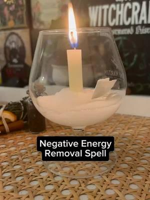 Negative energy removal spell #kaostarot #spellwork